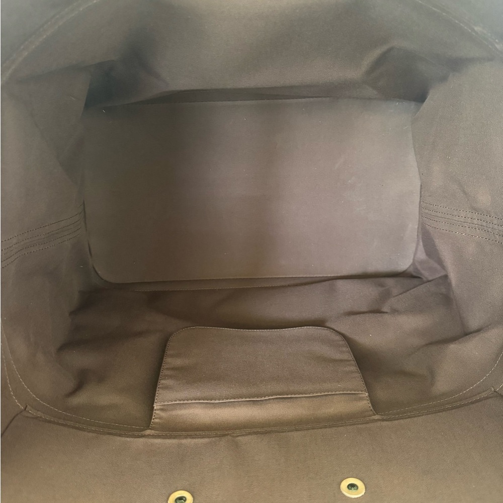 Louis Vuitton Brown Monogram Duffel Bag with Vachetta Leather - Picture 13 of 14